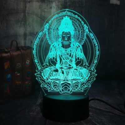 Blissful Buddha LED Lamp